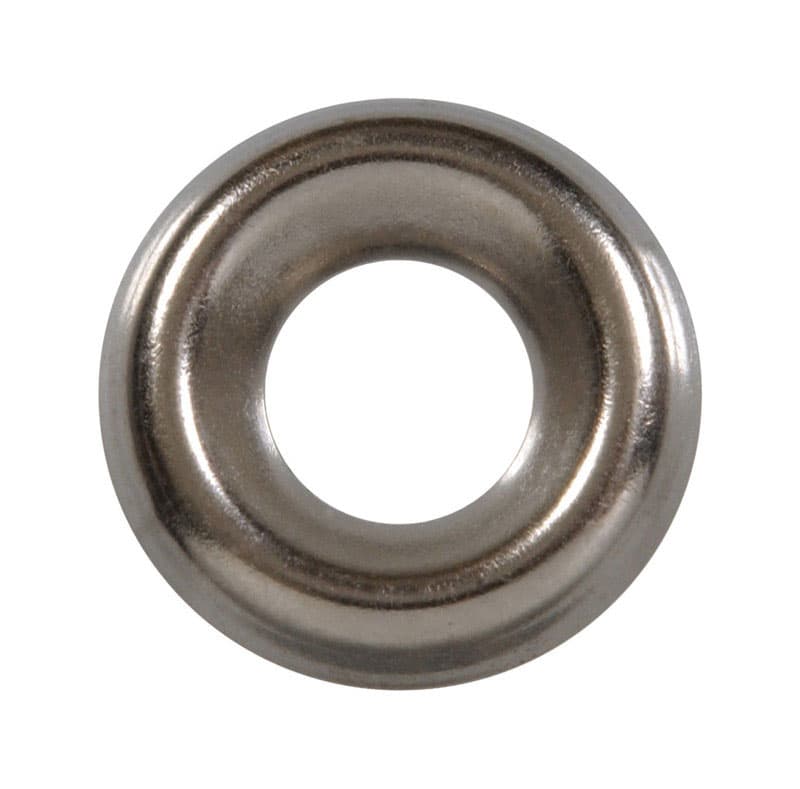 Hillman Nickel-Plated Steel .190 in. Countersunk Finish Washer, 100-Pack