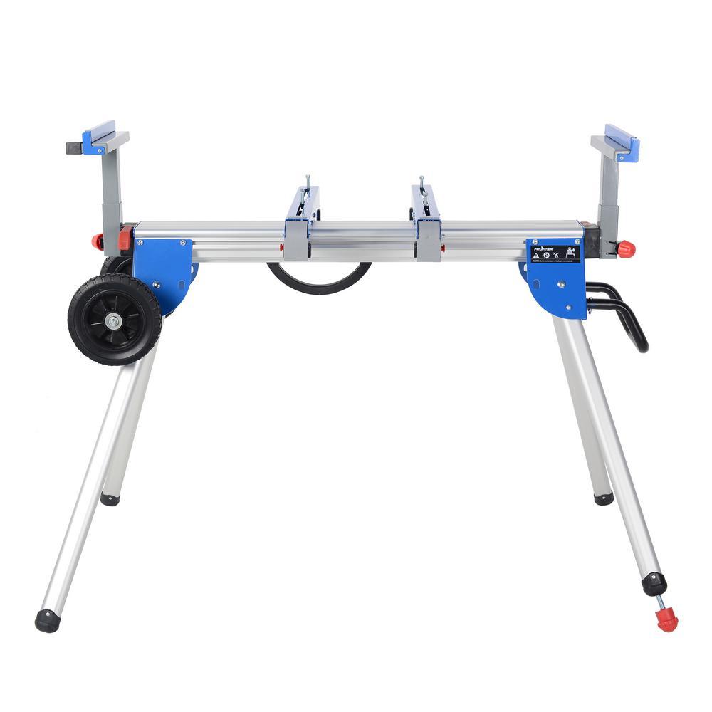 45-1/4 in. Miter Saw Stand with Aluminium Top - Super Arbor