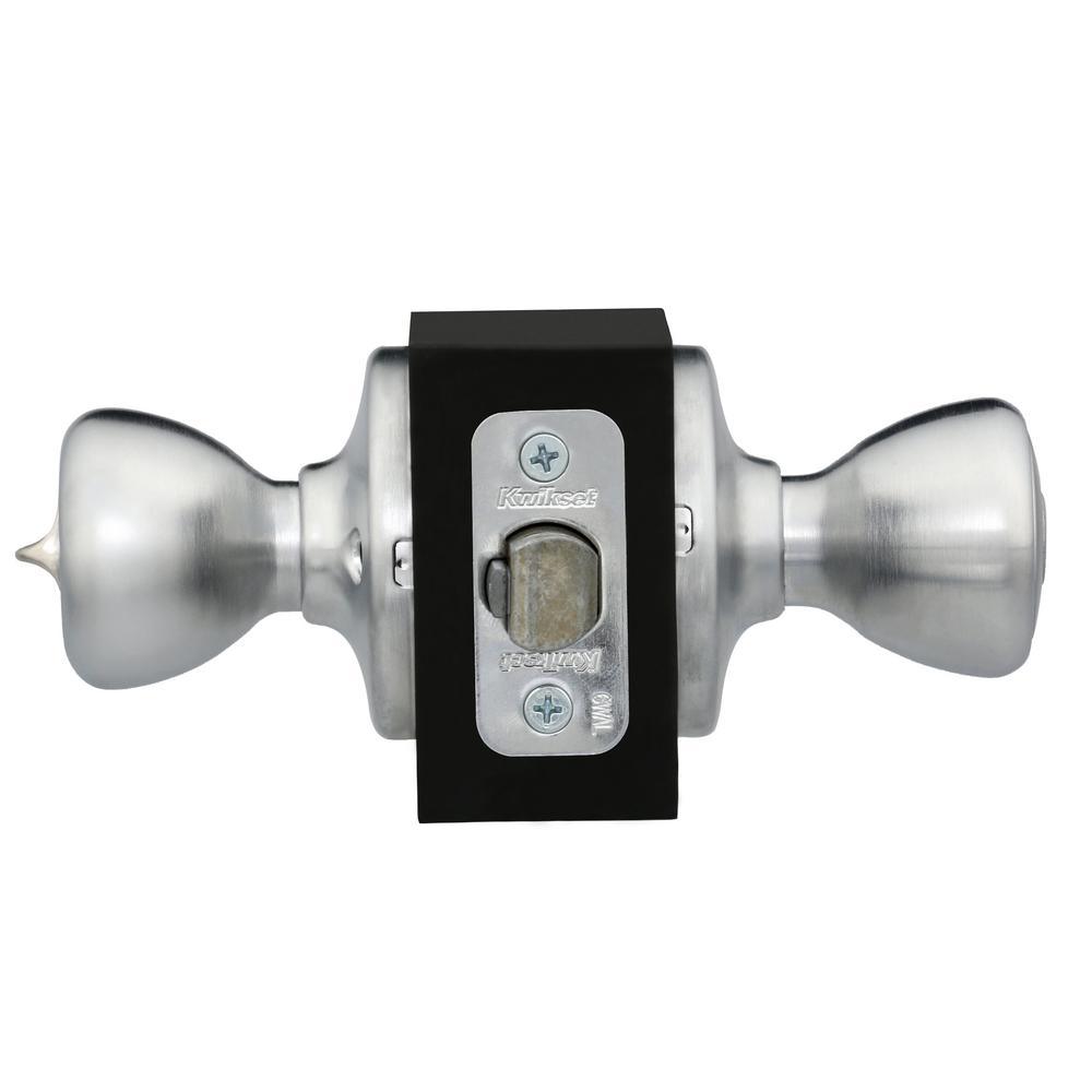 Tylo Satin Chrome Keyed Entry Door Knob - Super Arbor
