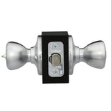 Tylo Satin Chrome Keyed Entry Door Knob - Super Arbor