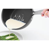 Good Grips 12-Piece Hard-Anodized Aluminum Ceramic Nonstick Cookware Set in Black
