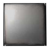 Matte Black 16 in. x 16 in. Stainless Steel Niche - Super Arbor