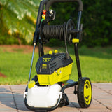 Sun Joe 3000 PSI MAX 1.30 GPM 14.5 Amp High Performance Electric Pressure Washer with Hose Reel