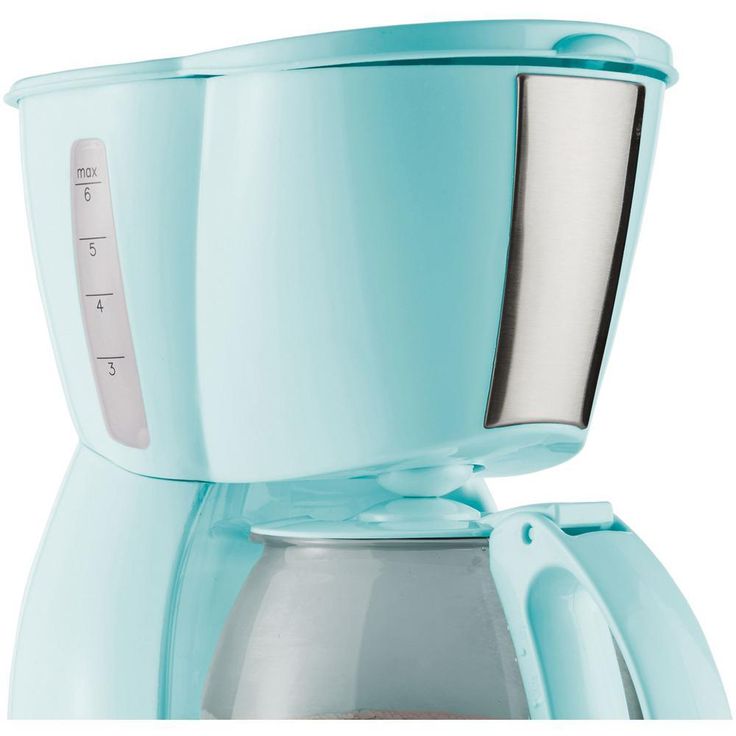 4-Cup Blue Coffee Maker