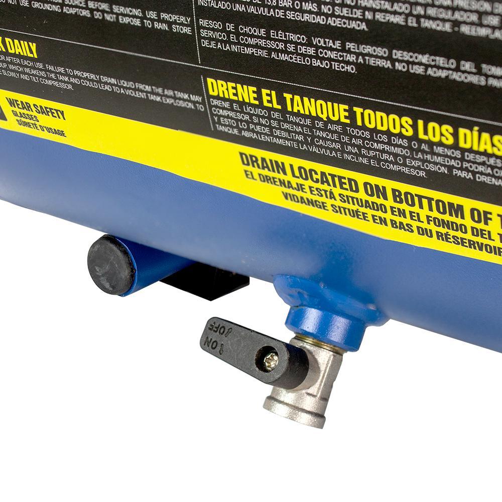 5 Gal. Quiet High Pressure Oil-Free Compressor - Super Arbor