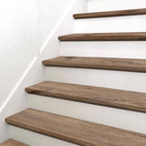 Forrest Brown 2/3 in. T x 12 in. W x 47.2 in. L Luxury Vinyl Stair tread (2 Pieces/case)