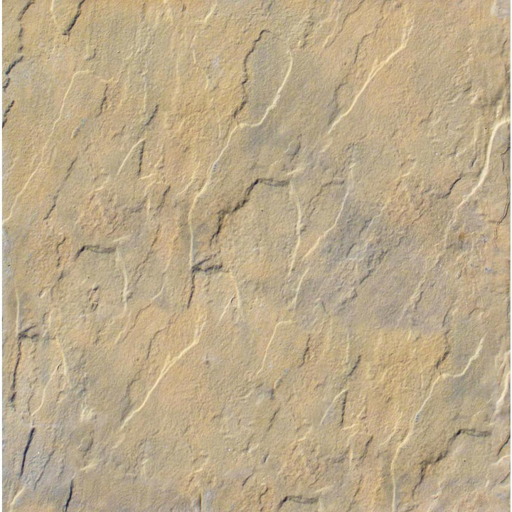 Patio-on-a-Pallet 12 in. x 12 in. Concrete Traditional Tan Variegated Yorkstone Paver (100-Pieces) - Super Arbor