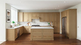 allen + roth Innsbrook 21-in W x 34.5-in H x 24-in D Rye 1-Drawer Base Fully Assembled Cabinet (Flat Panel Shaker Style)