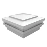 Freedom 4-in x 4-in White Nylon Deck Post Cap