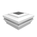 Freedom 4-1/4-in x 4-1/4-in White Nylon Deck Post Cap