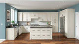 allen + roth Pattingham 27-in W x 34.5-in H x 24-in D Harbor 1-Drawer Base Fully Assembled Cabinet (Raised Panel Slab Door Style)