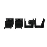 Freedom 7.52-in x 3.14-in VersaRail Matte Black Aluminum Angle Adapter