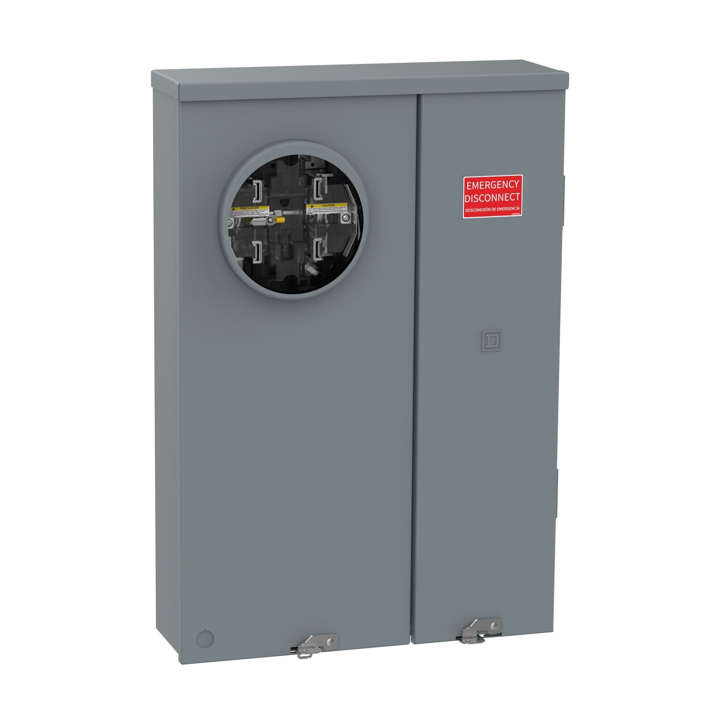 Square D Homeline 200-Amp 8-space load center - front view
