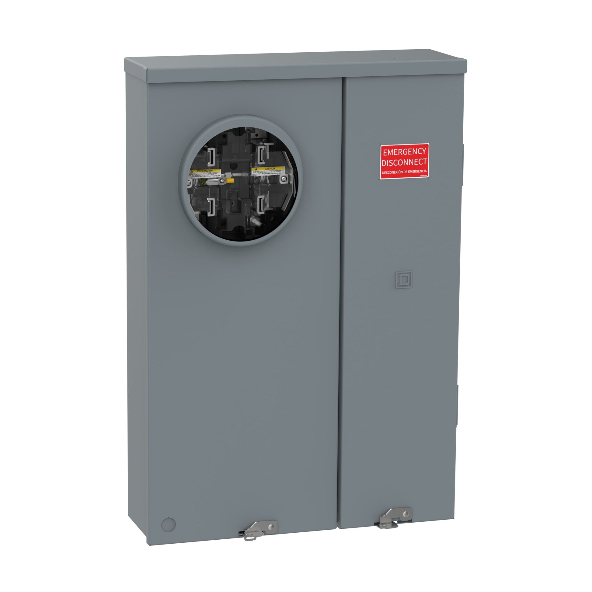 Square D Homeline 200-Amp 8-space load center - front view
