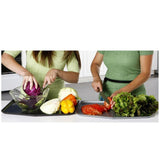 Chop Keeper 3-Piece Plastic Dishwasher Safe Cutting Board Set