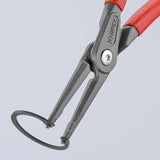KNIPEX 9-in Internal Precision Snap Ring (Circlip) Pliers, 48 11 J3