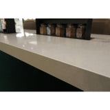 Silestone Haiku Quartz Kitchen Countertop Sample