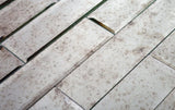 Apollo Tile Silver 3-in x 12-in Glossy Glass Brick Wall Tile (5-sq. ft/ Carton)