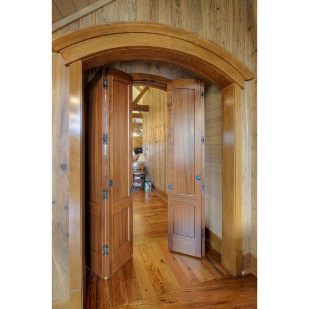 1 in. x 4-5/8 in. Satin Brass Invisible Hinge - Super Arbor