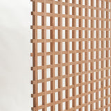24 in. x 35-3/4 in. x 3/8 in. Unfinished Square Solid North American Hard Maple Lattice Panel Insert - Super Arbor