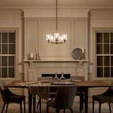 Kichler Winslow 5-Light Black Modern/Contemporary Chandelier