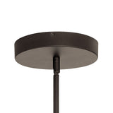 Kichler Mercel 3-Light Bronze Transitional Led Chandelier