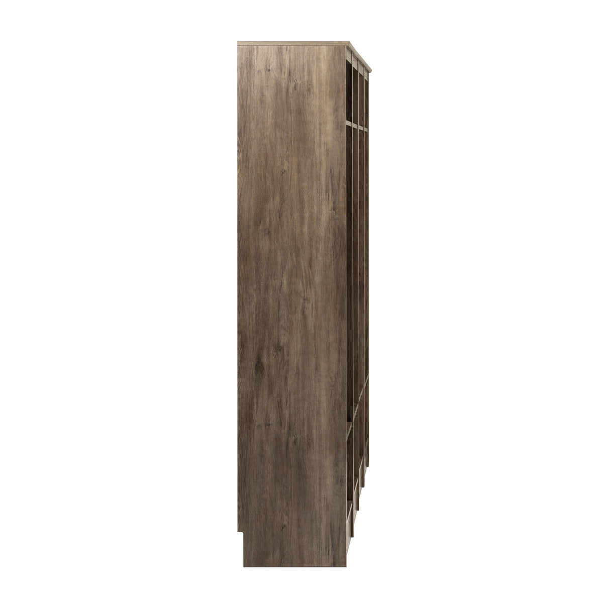 Prepac Entryway Modern 59-in Drifted Gray Composite Hall Tree