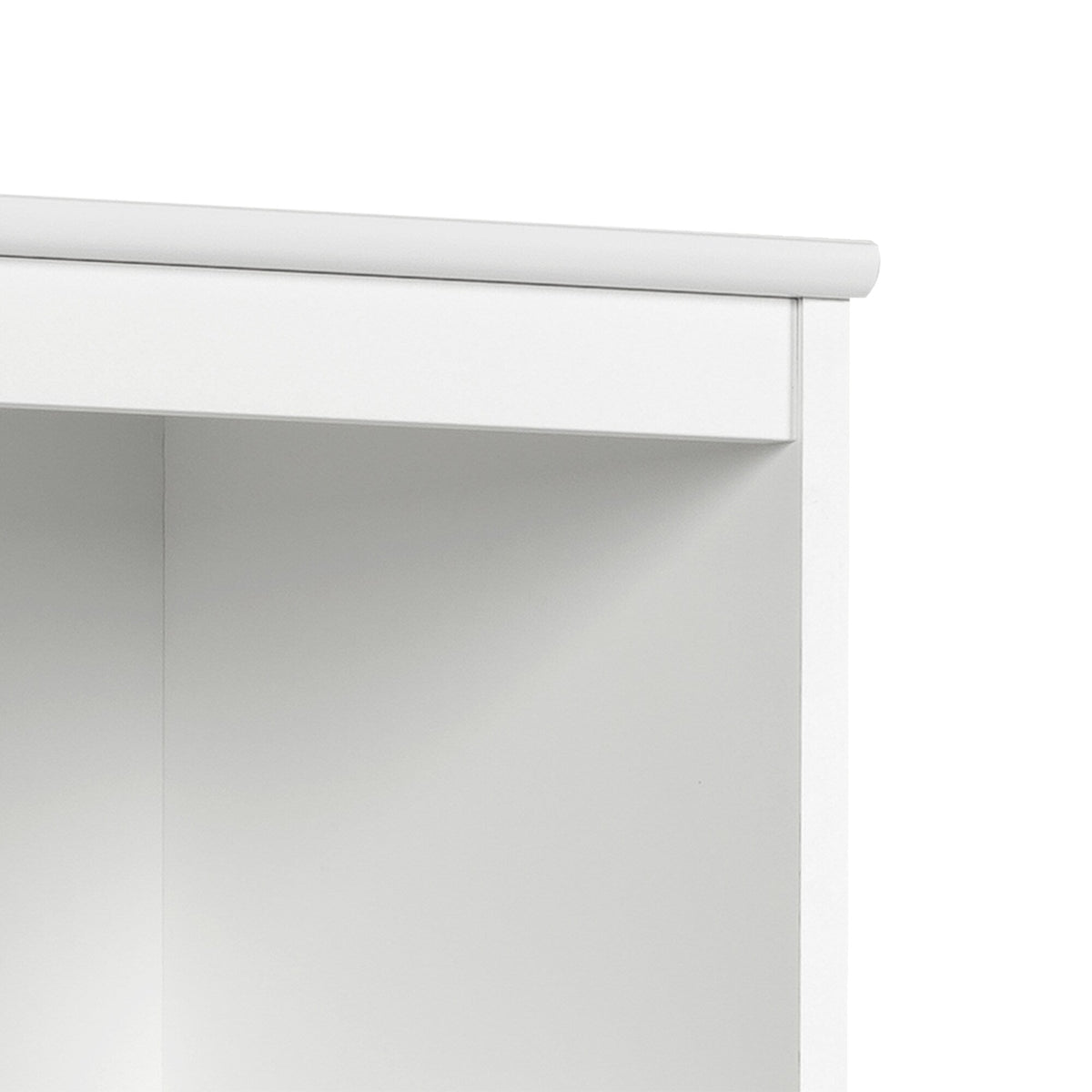 Prepac Entryway Modern 59-in White Composite Hall Tree