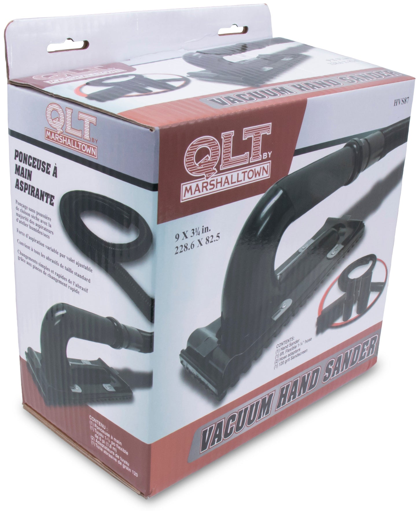 Marshalltown Plastic Drywall Vacuum Hand Sander, 3.25 in. W x 9 in. L