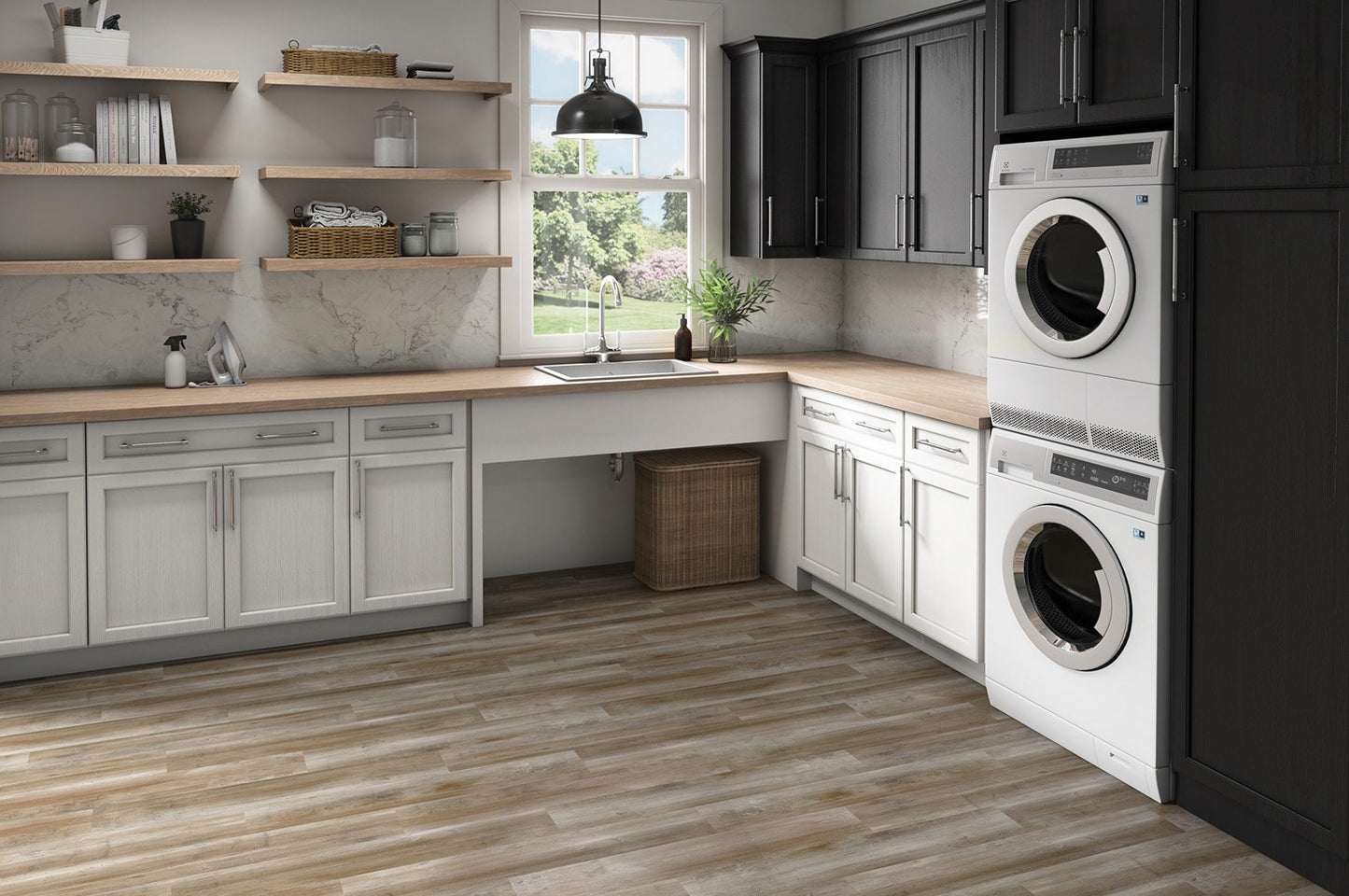 Style Selections Ozark 6-in W x 36-in L x 1.5-mm Peel and Stick Water-Resistant Luxury Vinyl Plank Flooring, 21-sq ft Carton