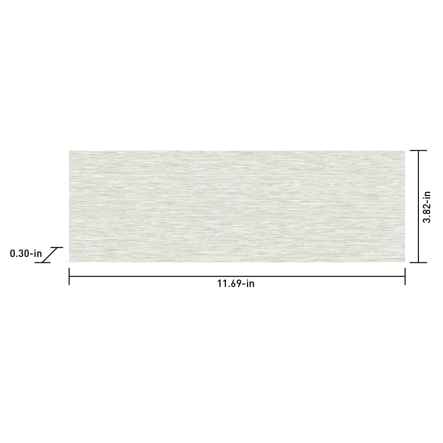Satori Ikon Glacier 4-in x 12-in Matte Ceramic Subway Wall Tile (9.3-sq. ft/ Carton)
