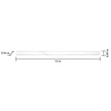 Satori Venatino Polished Natural Stone Marble Pencil Liner Tile (5/8-in x 12-in)