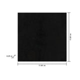 Satori Absolute Black 12-in x 12-in Polished Natural Stone Granite Floor and Wall Tile (1-sq. ft/ Piece)