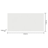 Satori Windsor White 12-in x 24-in Matte Porcelain Floor and Wall Tile (15.44-sq. ft/ Carton)