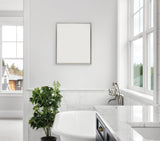 Satori Hudson Brilliant White Contempo Glossy 1-in x 12-in Ceramic Pencil Wall Tile (0.06-sq ft per piece)