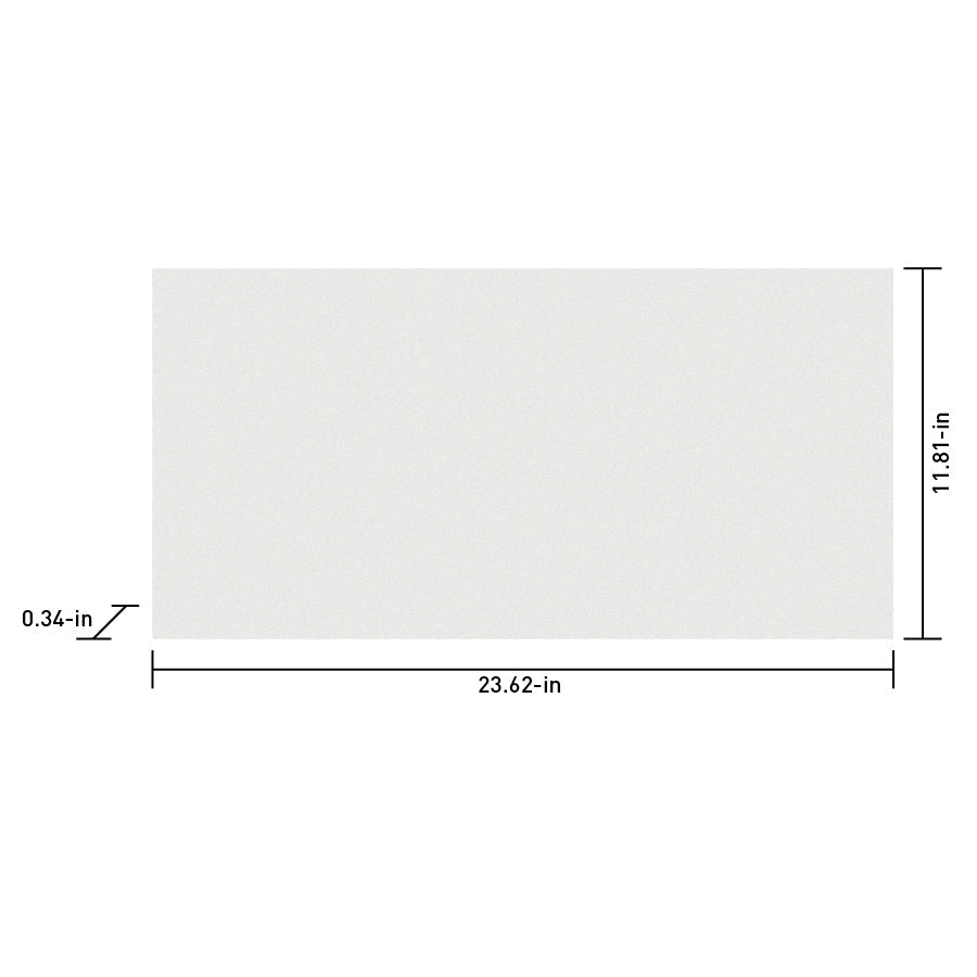 Satori Windsor White 12-in x 24-in Polished Porcelain Floor and Wall Tile (1.93-sq. ft/ Piece)