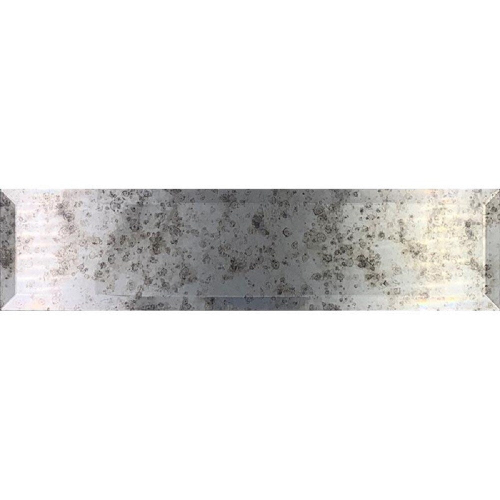 Apollo Tile Silver 3-in x 12-in Glossy Glass Brick Wall Tile (5-sq. ft/ Carton)