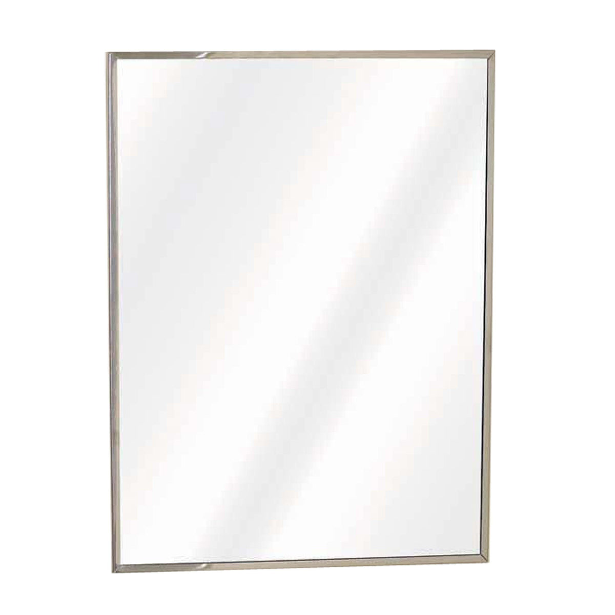 Project Source 16.13-in x 20.13-in Surface/Recessed Mount Stainless Steel Mirrored Medicine Cabinet