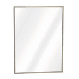 Project Source 16.13-in x 20.13-in Surface/Recessed Mount Stainless Steel Mirrored Medicine Cabinet