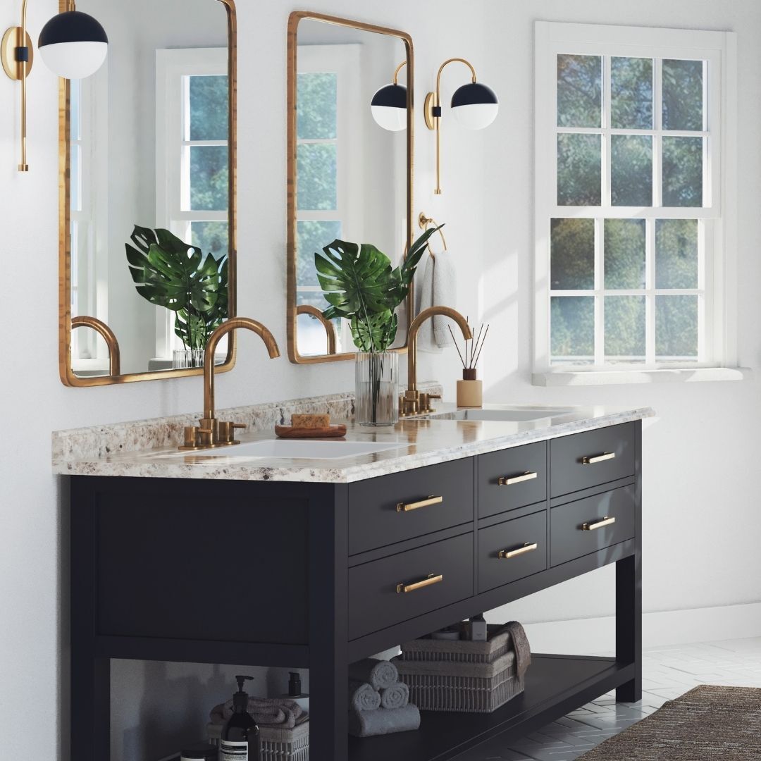 VT Dimensions Formica 8-ft Ouro Romano Etchings Straight Laminate Kitchen Countertop with Integrated Backsplash