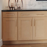 allen + roth Innsbrook 33-in W x 34.5-in H x 24-in D Rye 1-Drawer Base Fully Assembled Cabinet (Flat Panel Shaker Style)