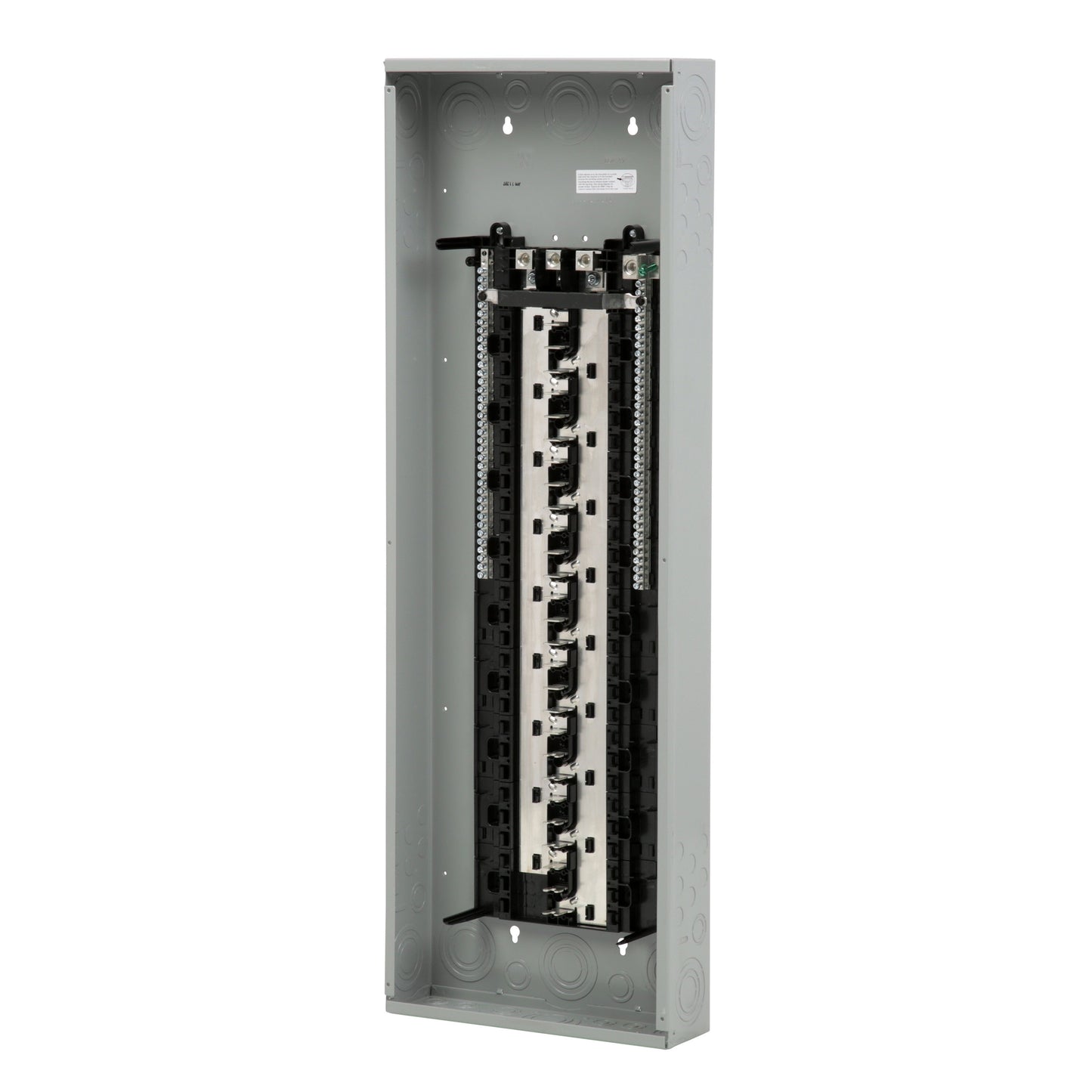 Siemens ES 225-Amp 54-space load center - front view