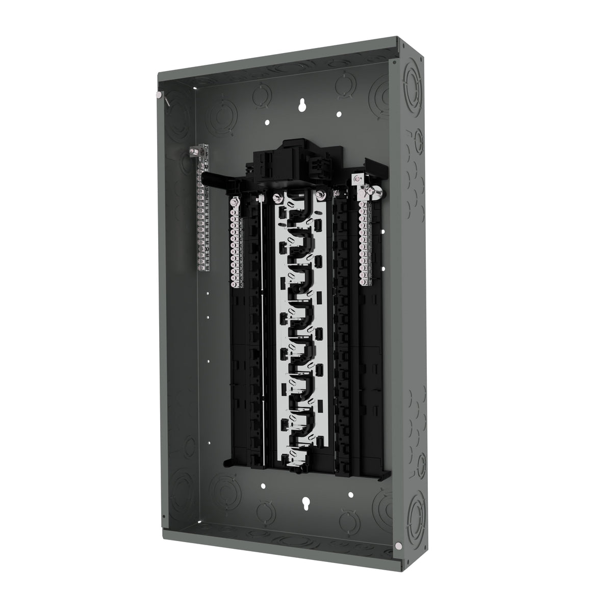 Siemens SN 100-Amp 30-space load center - front view