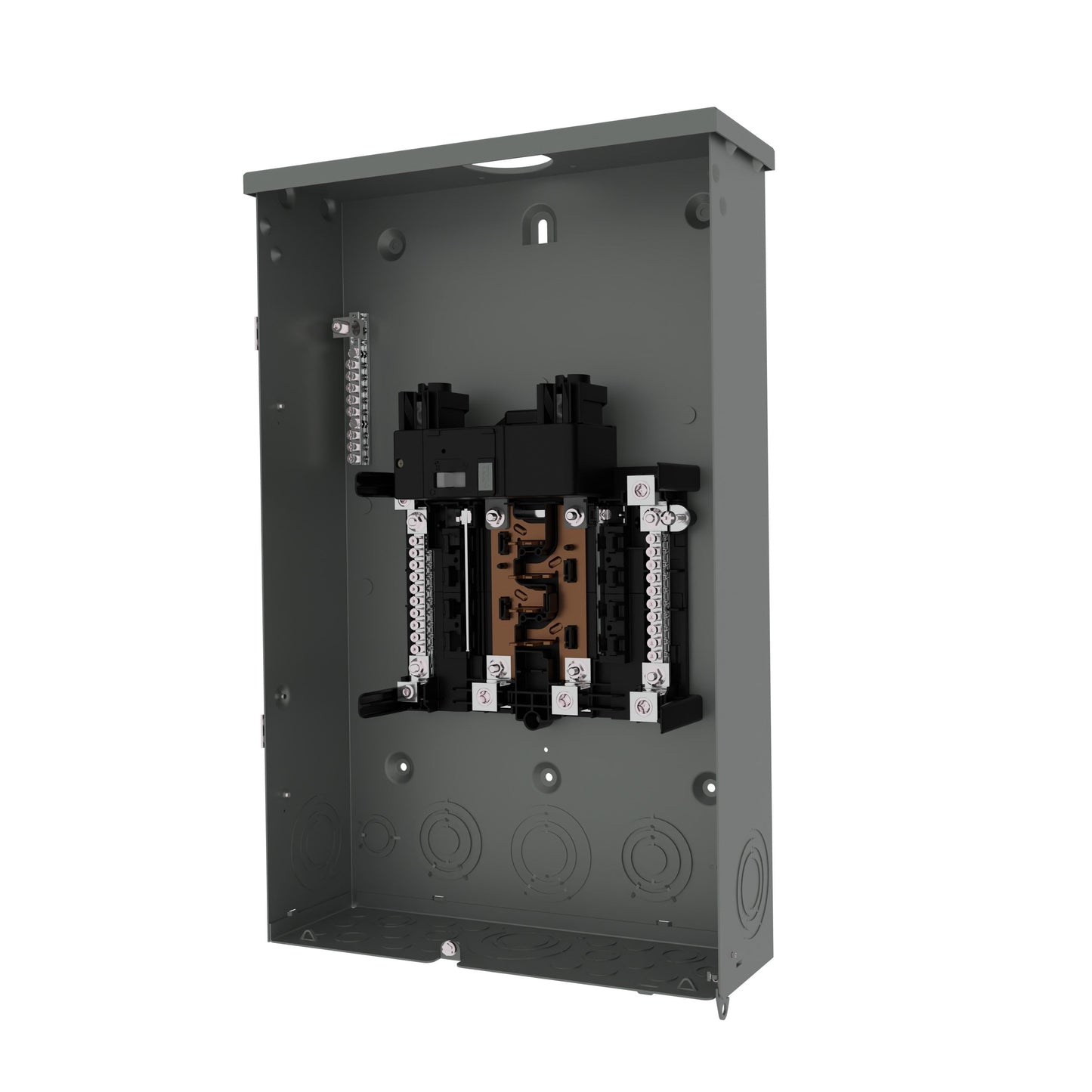 Siemens SN 200-Amp 8-space load center - front view
