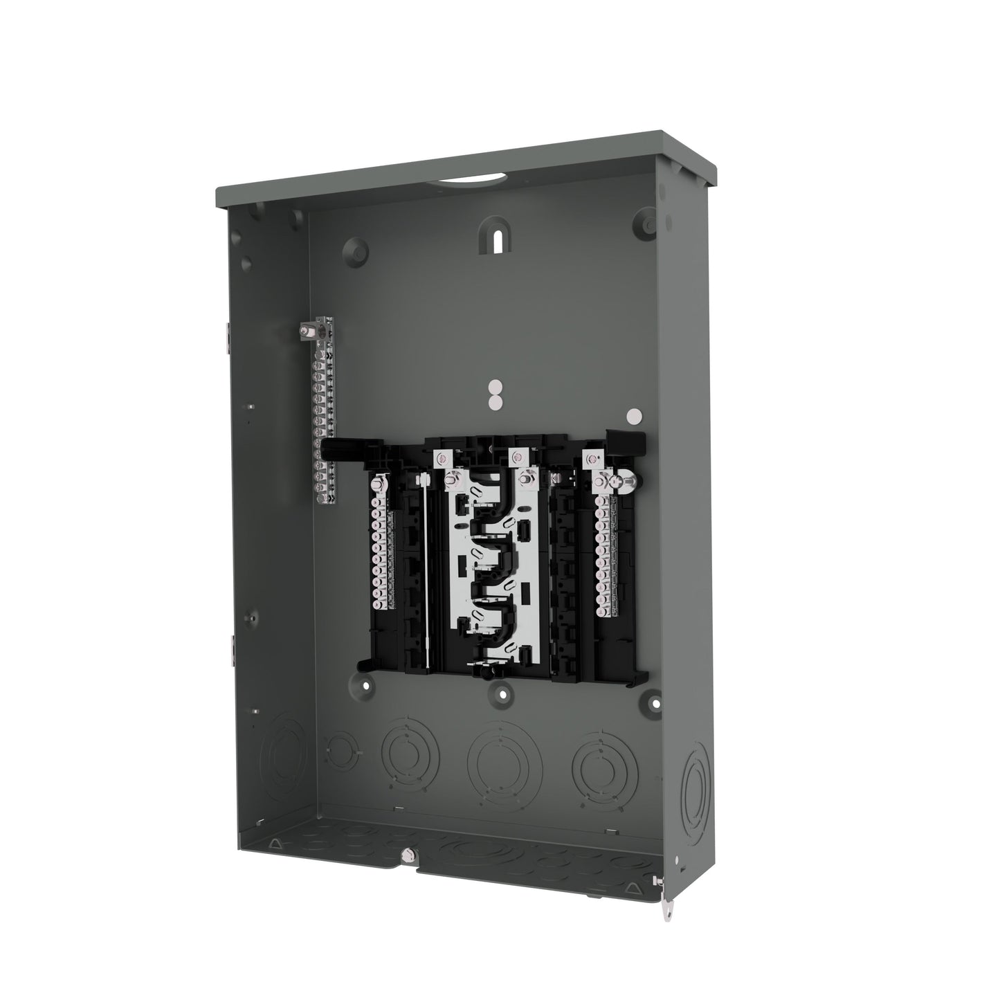 Siemens SN 200-Amp 12-space load center - interior view
