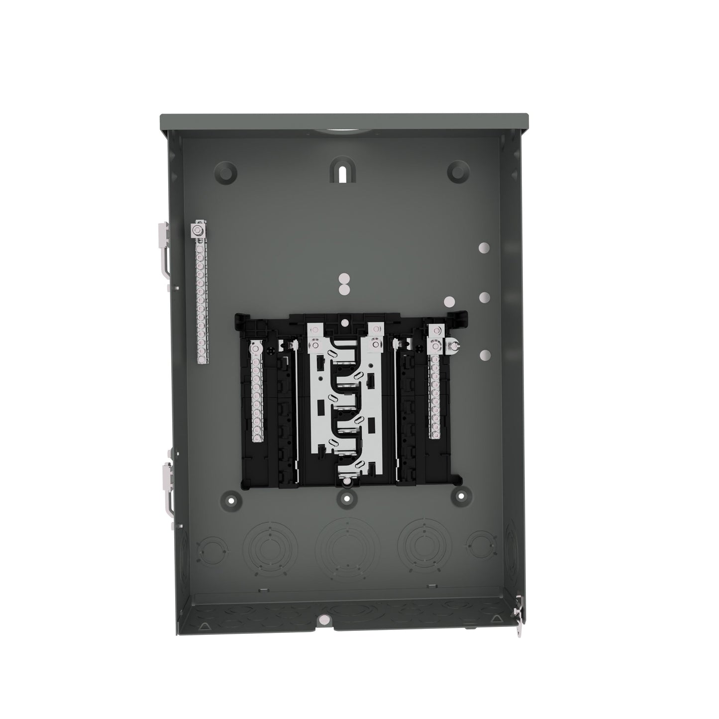 Siemens SN 125-Amp 16-space load center - angle view