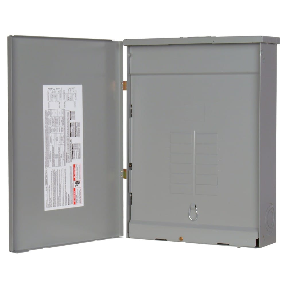 Siemens SN 125-Amp 16-space load center - front view