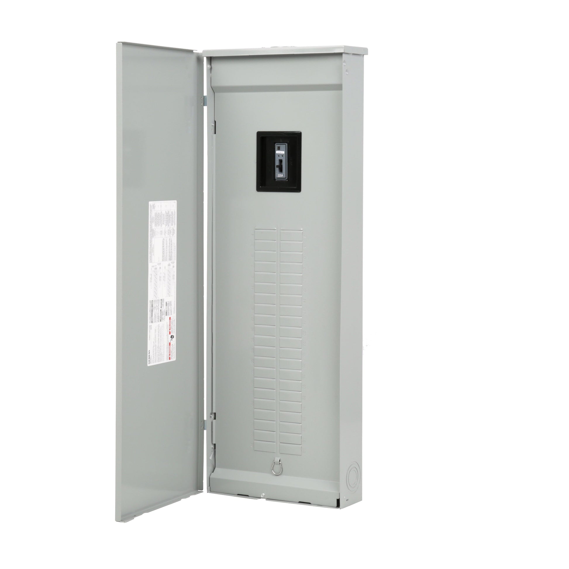 Siemens ES 200-Amp 42-space load center - front view