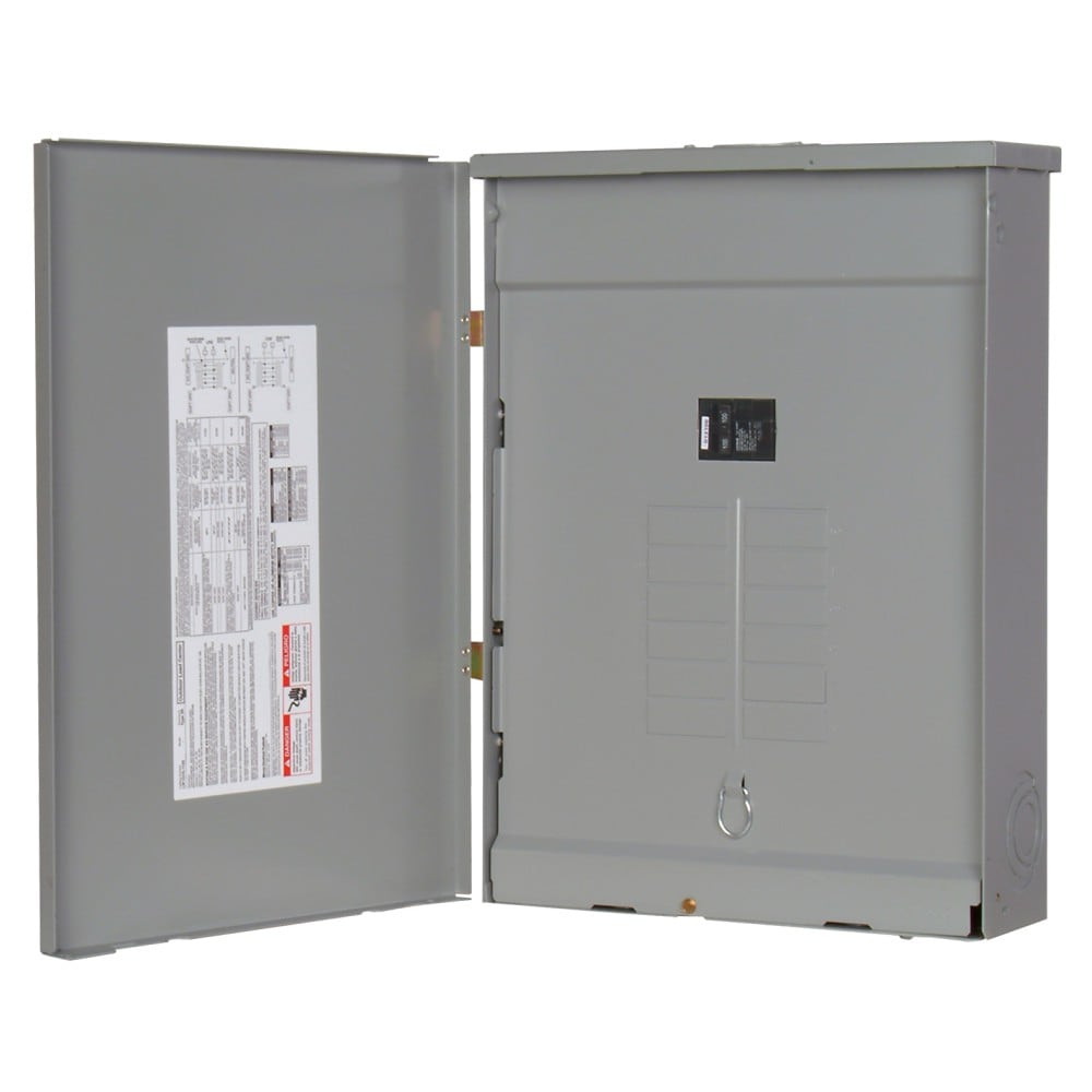 Siemens SN 100-Amp 12-space load center - front view