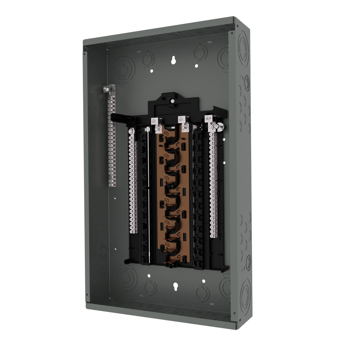Siemens PN 125-Amp 24-space load center - front view